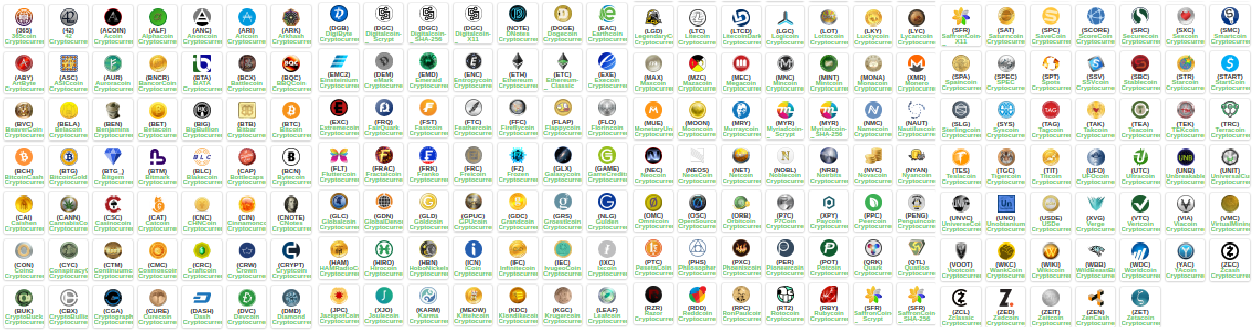 Some of the cryptocoins that were created in 2013 include Fastcoin, Grandcoin, Frank and Sexcoin, along with many were created well before, like Bitcoin and Litecoin, along with a few created after, like Ethereum and Monero.