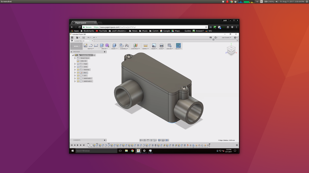 Fusion 360 как добавить деталь из другого файла