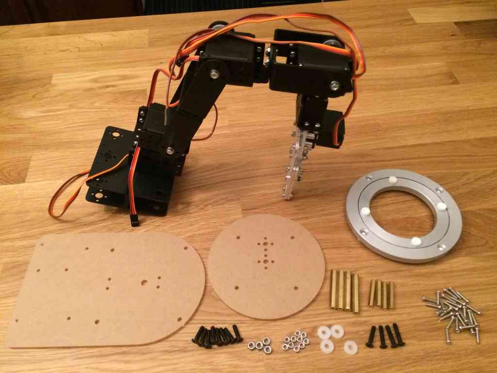 SainSmart rotational base for robotic arm components