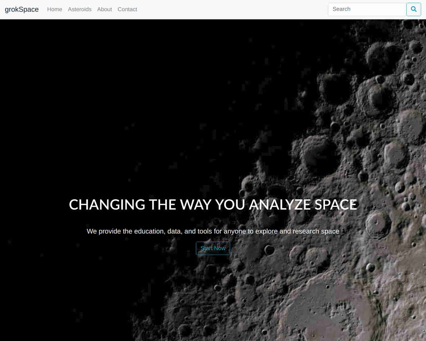 grokSpace homepage